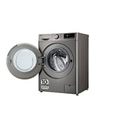 LG Lavasecadora inteligente AI Direct Drive TM, Turbowash 360º, 11/6kg, 1400rpm,  Un 10% más eficiente que  A(lavado) /D(secado) Inox antihuellas, Serie 700, F4DR7011AGS