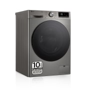 LG Outlet Lavasecadora inteligente AI Direct Drive TM, Turbowash 360º, 11/6kg, 1400rpm, Un 10% más eficiente que A(lavado) /D(secado) Inox antihuellas, Serie 700, F4DR7011AGS.OUTLET