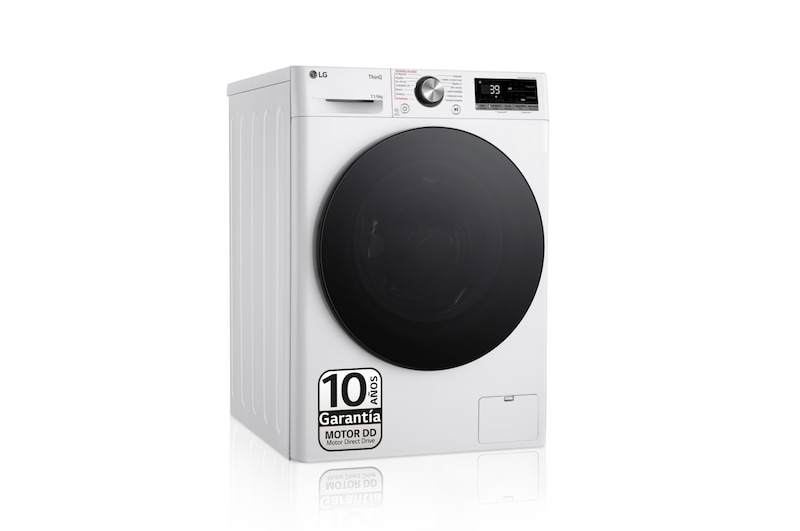 LG Outlet Lavasecadora inteligente AI Direct Drive TM, Turbowash 360º, 11/6kg, 1400rpm, Un 10% más eficiente que A(lavado) /D(secado) Blanca, Serie 700, F4DR7011AGW.OUTLET