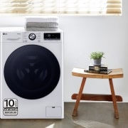 LG Outlet Lavasecadora inteligente AI Direct Drive TM, Turbowash 360º, 11/6kg, 1400rpm, Un 10% más eficiente que A(lavado) /D(secado) Blanca, Serie 700, F4DR7011AGW.OUTLET
