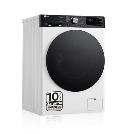 LG Outlet Lavasecadora inteligente AI Direct Driveᵀᴹ, Turbowash 360º, Autodosificación 10/6kg, 1400rpm, Un 10% más eficiente que A(lavado) /D(secado) Blanca, Serie 750, F4DR7510AGW.OUTLET