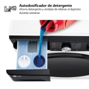 LG Outlet Lavasecadora inteligente AI Direct Driveᵀᴹ, Turbowash 360º, Autodosificación 10/6kg, 1400rpm, Un 10% más eficiente que A(lavado) /D(secado) Blanca, Serie 750, F4DR7510AGW.OUTLET