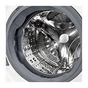 LG Lavasecadora inteligente AI Direct Drive<sup>TM</sup>, Turbowash 360º, Autodosificación 11/6kg, 1400rpm,  Un 10% más eficiente que  A(lavado) /D(secado) Blanca, Serie 750, F4DR7511AGW