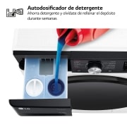 LG Outlet Lavasecadora inteligente AI Direct DriveTM, Turbowash 360º, Autodosificación 11/6kg, 1400rpm, Un 10% más eficiente que A(lavado) /D(secado) Blanca, Serie 750, F4DR7511AGW.OUTLET