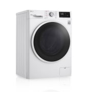 LG F4DV3108S0W Lavasecadora vista frontal izquierda