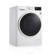 LG F4DV3108S1W Lavasecadora vista frontal izquierda