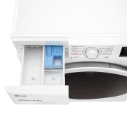 LG Lavasecadora inteligente  AI Direct Drive™,  con Vapor  8/6kg, 1400rpm,  Clasificación B(lavado)/E(secado) Blanca, Serie 310, F4DV3108S1W