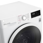 LG Lavasecadora inteligente  AI Direct Drive™,  con Vapor  8/6kg, 1400rpm,  Clasificación B(lavado)/E(secado) Blanca, Serie 310, F4DV3108S1W