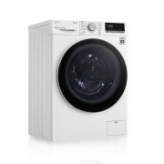 LG F4DV5009S0W Lavasecadora vista frontal izquierda