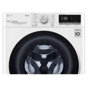 LG Lavasecadora inteligente AI Direct Drive 9/6kg, 1400rpm, Clasificación E, Blanca, Serie 500, F4DV5009S0W