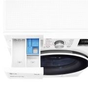LG Lavasecadora inteligente AI Direct Drive 9/6kg, 1400rpm, Clasificación E, Blanca, Serie 500, F4DV5009S0W