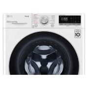 LG Lavasecadora inteligente AI Direct Drive 9/6kg, 1400rpm, Clasificación E, Blanca, Serie 500, F4DV5009S1W