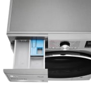 LG Lavasecadora inteligente AI Direct Drive 9/6kg, 1400rpm, Clasificación E, Inox antihuellas, Serie 700, F4DV7009S2S