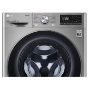 LG Lavasecadora inteligente AI Direct Drive 10,5/7kg, 1400rpm, Clasificación A(lavado)/E(secado), Inox antihuellas, Serie 700, F4DV7010S2S