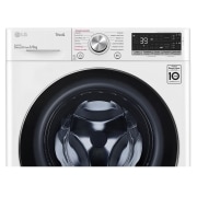 LG Lavasecadora inteligente AI Direct Drive con Autodosificador de detergente 9/6kg, 1400rpm, Clasificación A(lavado)/E(secado), Blanca, Serie 750, F4DV7509S2W