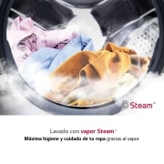 LG Lavasecadora inteligente AI Direct Drive con Autodosificador de detergente 10,5/7kg, 1400rpm, Clasificación A(lavado)/E (secado), Blanca, Serie 750, F4DV7510S2W