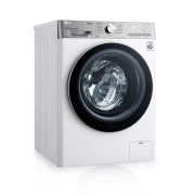 LG F4DV9512P2W Lavasecadora vista frontal izquierda