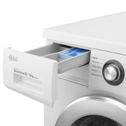 LG Lavasecadora Inverter Direct Drive 8/5kg, 1400rpm, Clasificación D(lavado)/E(secado), Blanca, Serie 100, F4J3TM5WD