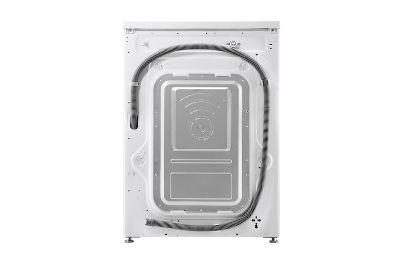 LG Lavadora Inverter Direct Drive 8kg, 1400 Clasificación D, Blanca, Serie 100, F4J3TN3W