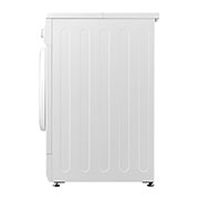 LG Lavadora Inverter Direct Drive 9kg, 1400 Clasificación D, Blanca, Serie 100, F4J3VY3W