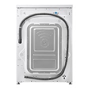 LG Lavadora Inverter Direct Drive 9kg, 1400 Clasificación D, Blanca, Serie 100, F4J3VY3W
