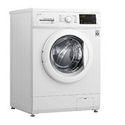 LG Lavadora Inverter Direct Drive 9kg, 1400 Clasificación D, Blanca, Serie 100, F4J3VY3W