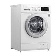 LG Lavadora Inverter Direct Drive 9kg, 1400, Clasificación D, Blanca, Serie 100, F4J3VY4W