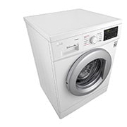 LG Lavadora Inverter Direct Drive 9kg, 1400, Clasificación D, Blanca, Serie 100, F4J3VY4W