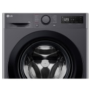 LG Outlet Lavadora inteligente AI Direct Drive, Vapor, 9kg , 1400rpm Un 10% más eficiente que A, Serie 500, WR5009A6M.OUTLET