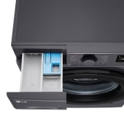 LG Outlet Lavadora inteligente AI Direct Drive, Vapor, 9kg , 1400rpm Un 10% más eficiente que A, Serie 500, WR5009A6M.OUTLET