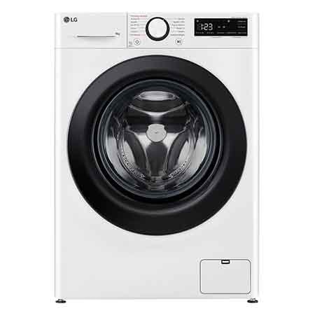 Outlet Lavadora inteligente AI Direct Drive, Vapor, 9kg , 1400rpm Un 10% más eficiente que A, Serie 500 - WR5009A6W.OUTLET
