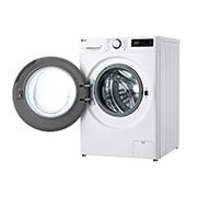 LG Lavadora inteligente AI Direct Drive,  Vapor,  9kg ,  1400rpm Un 10% más eficiente que A, Serie 500, F4WR5009A6W