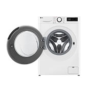 LG Lavadora inteligente AI Direct Drive,  Vapor,  9kg ,  1400rpm Un 10% más eficiente que A, Serie 500, F4WR5009A6W