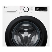 LG Lavadora inteligente AI Direct Drive, Vapor, 9kg , 1400rpm Un 10% más eficiente que A, Serie 500, F4WR5009A6W.OUTLET
