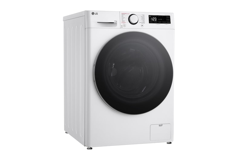 LG Outlet Lavadora inteligente AI Direct Drive, Vapor, 11kg , 1400rpm Un 10% más eficiente que A, Serie 500, F4WR5011A6F.OUTLET