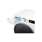 LG Outlet Lavadora inteligente AI Direct Drive, Vapor, 11kg , 1400rpm Un 10% más eficiente que A, Serie 500, F4WR5011A6F.OUTLET