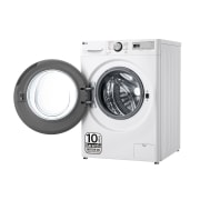 LG Lavadora inteligente AI Direct Drive, Vapor, 11kg ,1400rpm Un 10% más eficiente que A, Serie 500, F4WR5011A6F