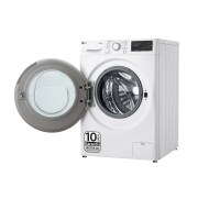 LG Outlet Lavadora inteligente AI Direct Drive. Vapor, Autodosificación, 9kg , 1400rpm Un 10% más eficiente que A, Serie 550, F4WR5509A0W.OUTLET