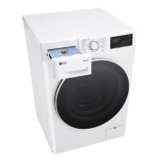 LG Outlet Lavadora inteligente AI Direct Drive. Vapor, Autodosificación, 9kg , 1400rpm Un 10% más eficiente que A, Serie 550, F4WR5509A0W.OUTLET
