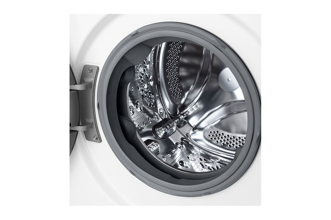 LG Lavadora inteligente AI Direct Drive. Vapor, Autodosificación, 9kg , 1400rpm Un 10% más eficiente que A, Serie 550, F4WR5509A1W