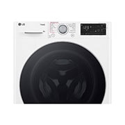 LG Lavadora inteligente AI Direct Drive. Vapor, Autodosificación, 9kg , 1400rpm Un 10% más eficiente que A, Serie 550, F4WR5509A1W