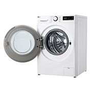 LG Lavadora inteligente AI Direct Drive. TurboWash 360º, Vapor,  9kg ,  1400rpm Un 10% más eficiente que A, Serie 600, F4WR6009A0W