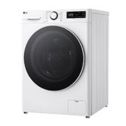 LG Lavadora inteligente AI Direct Drive. TurboWash 360º, Vapor,  9kg ,  1400rpm Un 10% más eficiente que A, Serie 600, F4WR6009A0W