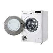 LG Outlet Lavadora inteligente AI Direct Drive. TurboWash 360º, Vapor, 9kg , 1400rpm Un 10% más eficiente que A, Serie 600, WR6009A0W.OUTLET