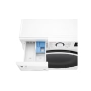 LG Lavadora inteligente AI Direct Drive. TurboWash 360º, Vapor,  10kg ,  1400rpm Un 10% más eficiente que A, Serie 600 , F4WR6010A0W