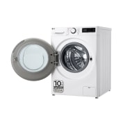 LG Lavadora inteligente AI Direct Drive. TurboWash 360º, Vapor,  10kg ,  1400rpm Un 10% más eficiente que A, Serie 600 , F4WR6010A0W