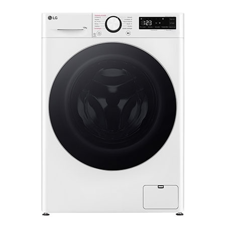 Outlet Lavadora inteligente AI Direct Drive. TurboWash 360º, Vapor, 10kg , 1400rpm Un 10% más eficiente que A, Serie 600 - WR6010A1W.OUTLET