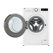 LG Lavadora inteligente AI Direct Drive. TurboWash 360º, Vapor,  10kg ,  1400rpm Un 10% más eficiente que A, Serie 600, F4WR6010A1W