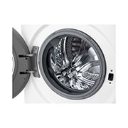 LG Lavadora inteligente AI Direct Drive. TurboWash 360º, Vapor,  10kg ,  1400rpm Un 10% más eficiente que A, Serie 600, F4WR6010A1W
