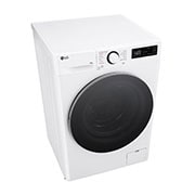 LG Lavadora inteligente AI Direct Drive. TurboWash 360º, Vapor,  10kg ,  1400rpm Un 10% más eficiente que A, Serie 600, F4WR6010A1W